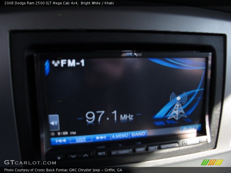 Bright White / Khaki 2008 Dodge Ram 2500 SLT Mega Cab 4x4