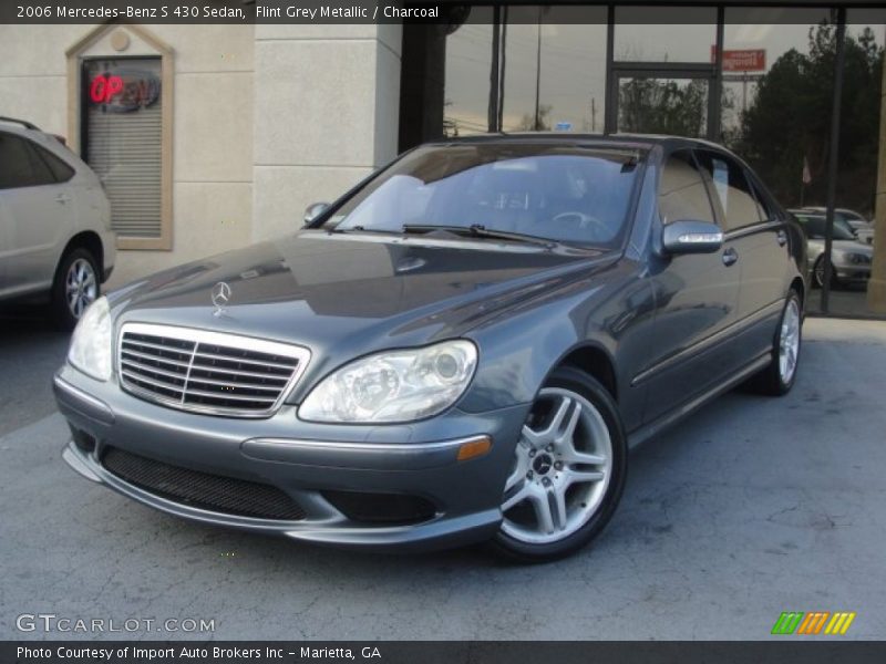 Flint Grey Metallic / Charcoal 2006 Mercedes-Benz S 430 Sedan