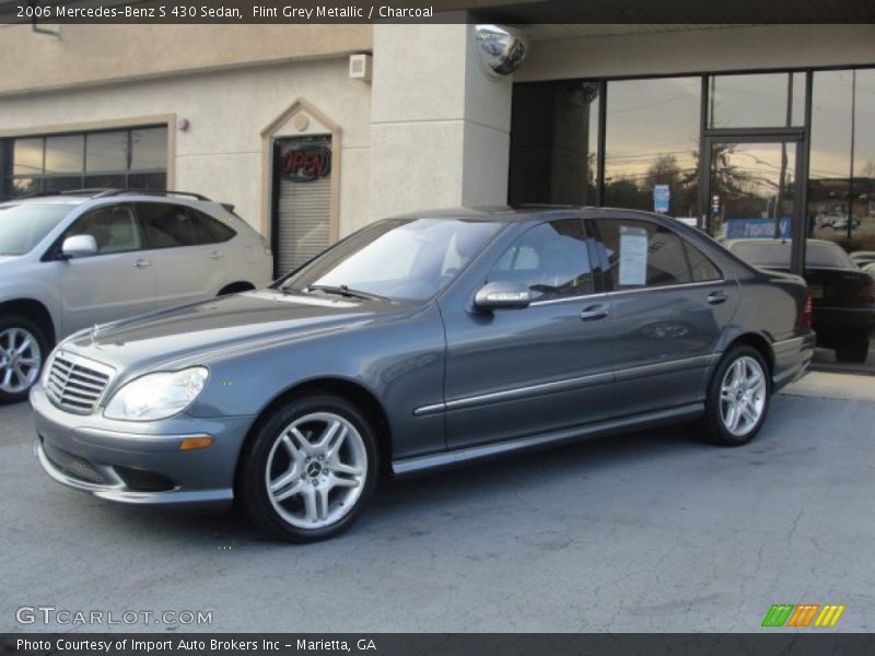 Flint Grey Metallic / Charcoal 2006 Mercedes-Benz S 430 Sedan