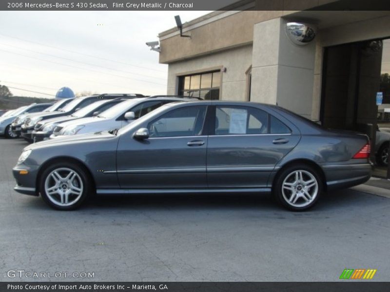 Flint Grey Metallic / Charcoal 2006 Mercedes-Benz S 430 Sedan