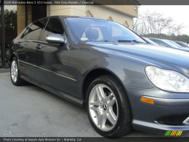 Flint Grey Metallic / Charcoal 2006 Mercedes-Benz S 430 Sedan