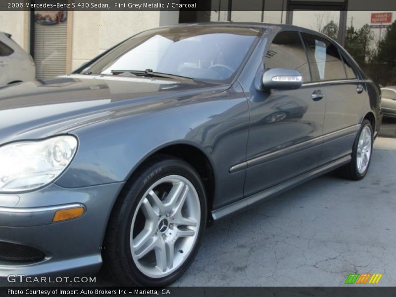 Flint Grey Metallic / Charcoal 2006 Mercedes-Benz S 430 Sedan
