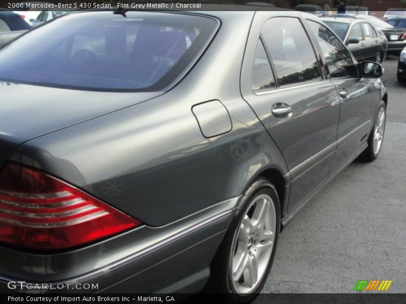 Flint Grey Metallic / Charcoal 2006 Mercedes-Benz S 430 Sedan