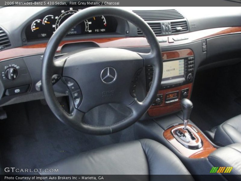 Flint Grey Metallic / Charcoal 2006 Mercedes-Benz S 430 Sedan