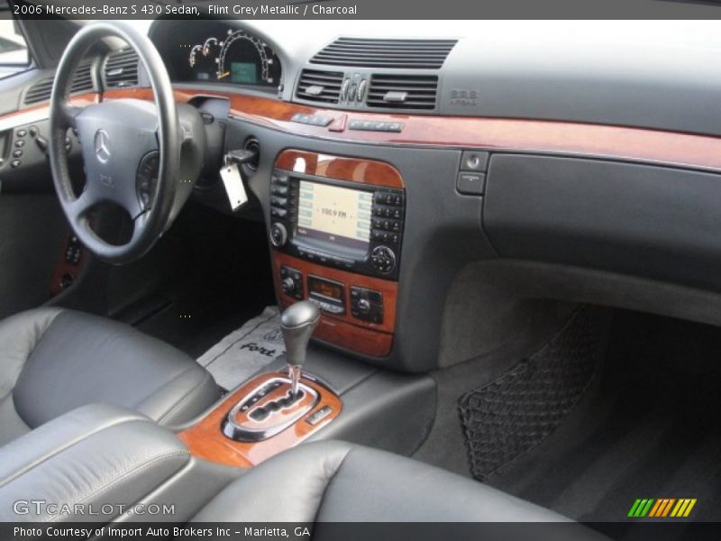 Flint Grey Metallic / Charcoal 2006 Mercedes-Benz S 430 Sedan