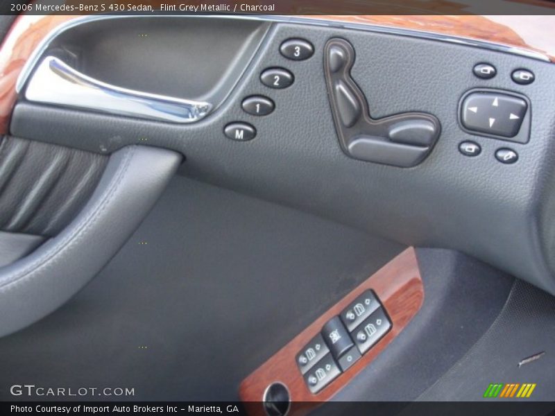 Flint Grey Metallic / Charcoal 2006 Mercedes-Benz S 430 Sedan