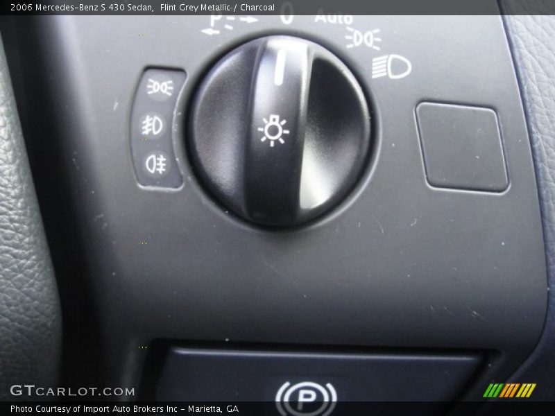 Flint Grey Metallic / Charcoal 2006 Mercedes-Benz S 430 Sedan