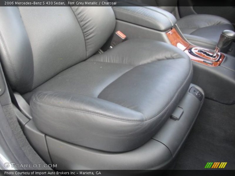 Flint Grey Metallic / Charcoal 2006 Mercedes-Benz S 430 Sedan