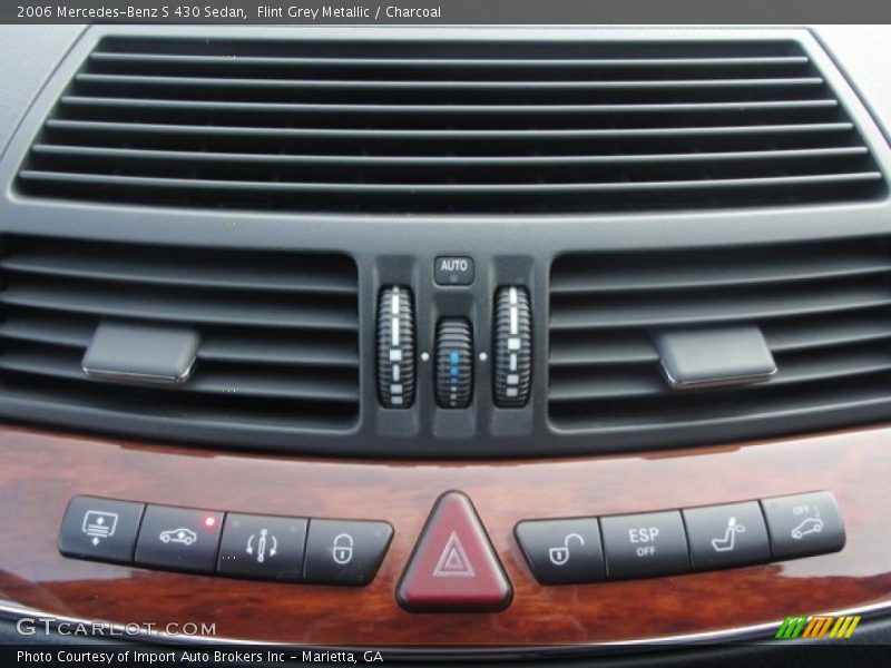 Flint Grey Metallic / Charcoal 2006 Mercedes-Benz S 430 Sedan