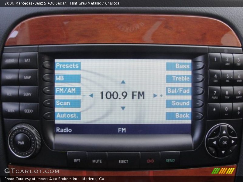 Flint Grey Metallic / Charcoal 2006 Mercedes-Benz S 430 Sedan