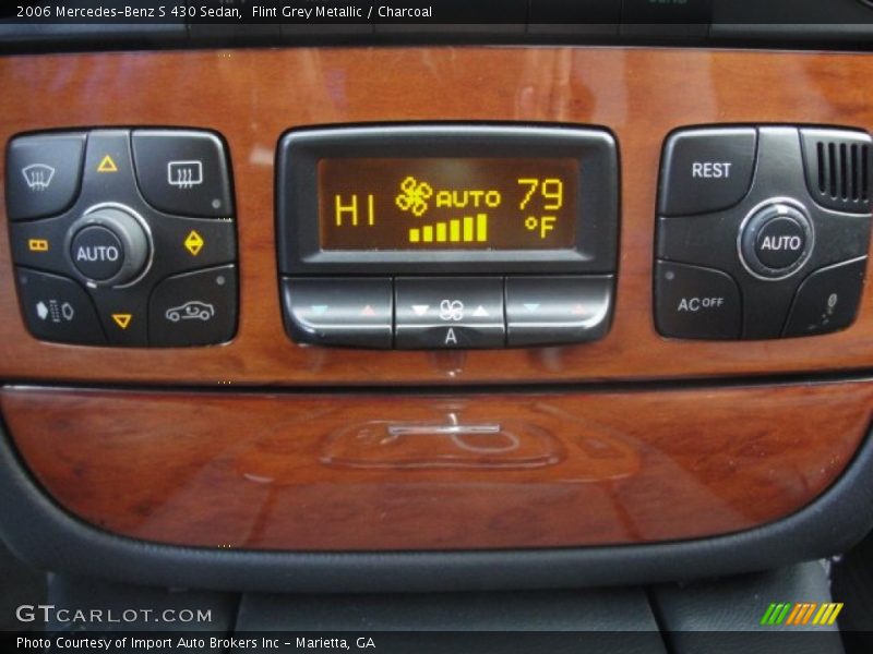 Flint Grey Metallic / Charcoal 2006 Mercedes-Benz S 430 Sedan