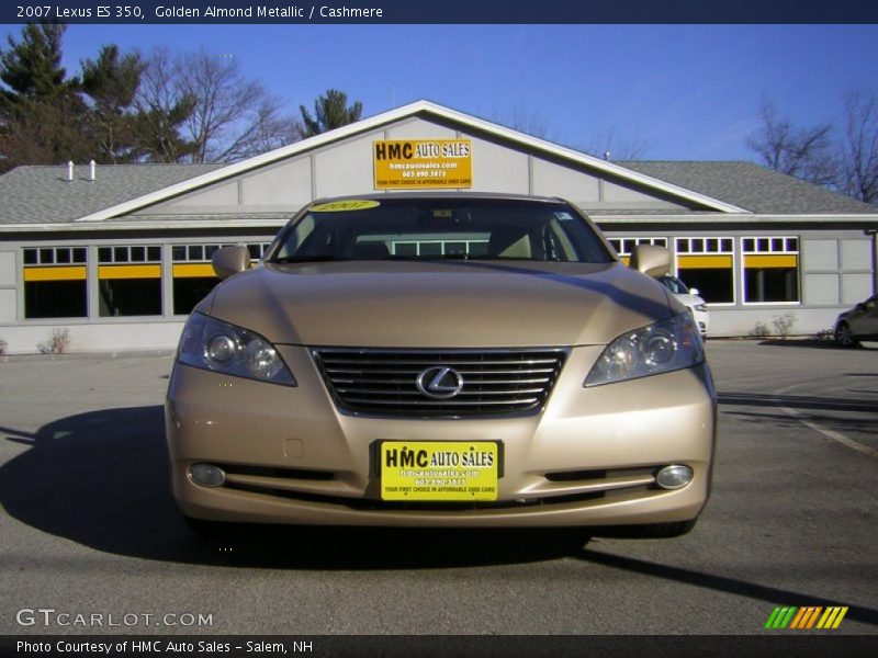 Golden Almond Metallic / Cashmere 2007 Lexus ES 350