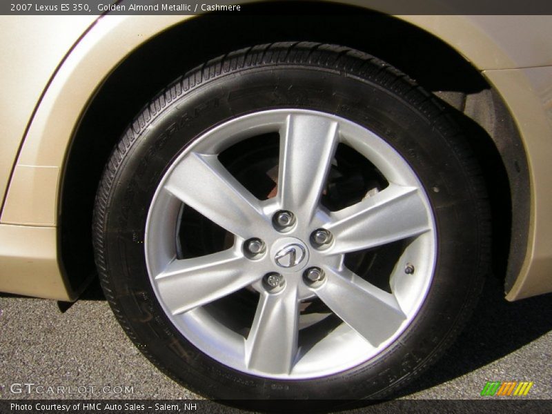 Golden Almond Metallic / Cashmere 2007 Lexus ES 350
