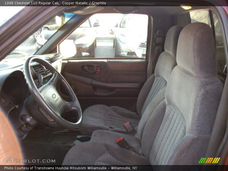 Copper Metallic / Graphite 1998 Chevrolet S10 Regular Cab