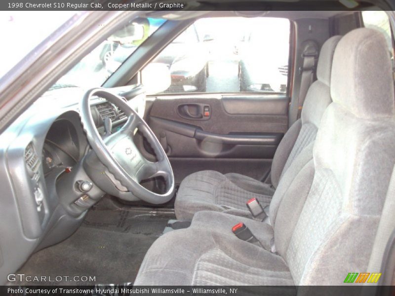 Copper Metallic / Graphite 1998 Chevrolet S10 Regular Cab