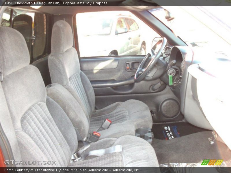 Copper Metallic / Graphite 1998 Chevrolet S10 Regular Cab