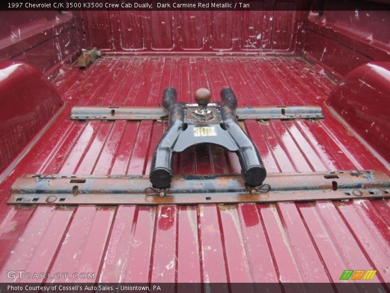 Dark Carmine Red Metallic / Tan 1997 Chevrolet C/K 3500 K3500 Crew Cab Dually