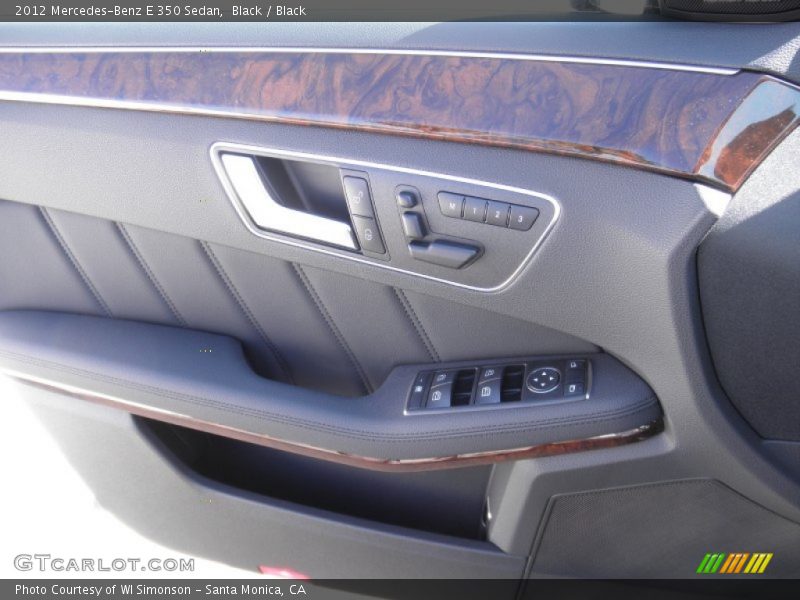Black / Black 2012 Mercedes-Benz E 350 Sedan