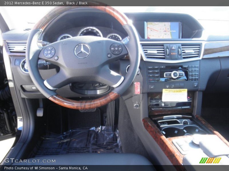 Black / Black 2012 Mercedes-Benz E 350 Sedan