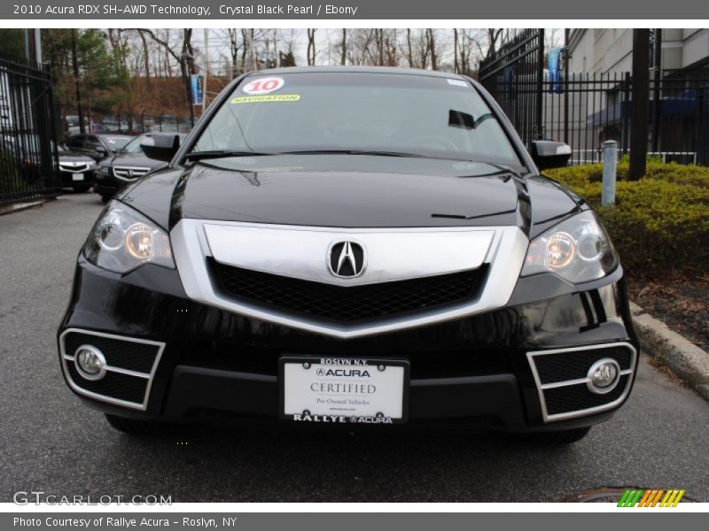 Crystal Black Pearl / Ebony 2010 Acura RDX SH-AWD Technology