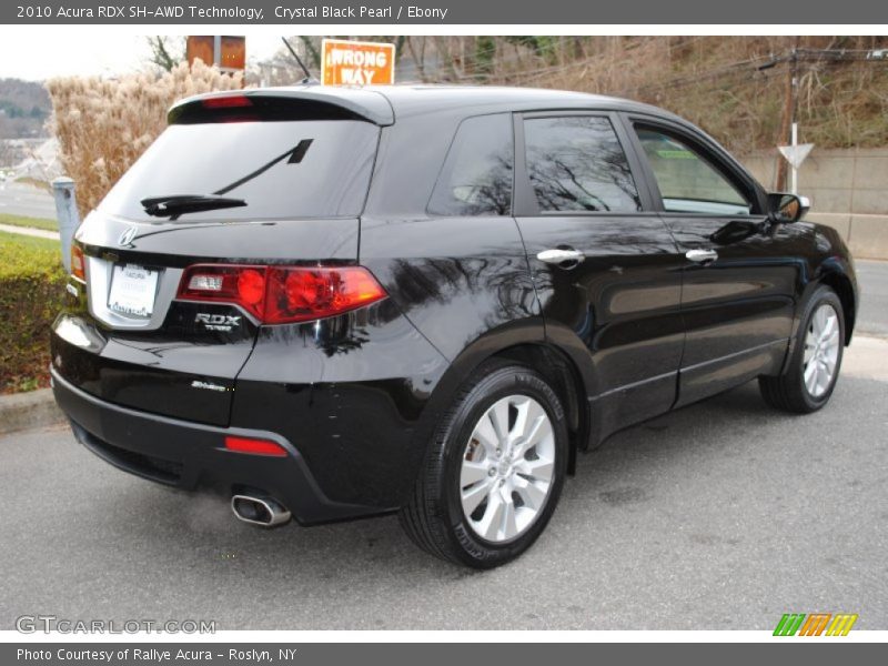 Crystal Black Pearl / Ebony 2010 Acura RDX SH-AWD Technology