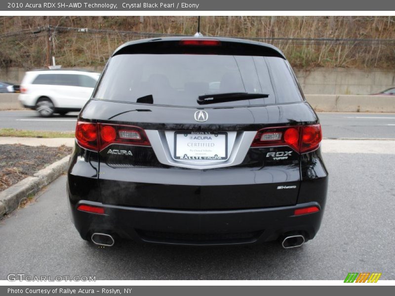 Crystal Black Pearl / Ebony 2010 Acura RDX SH-AWD Technology