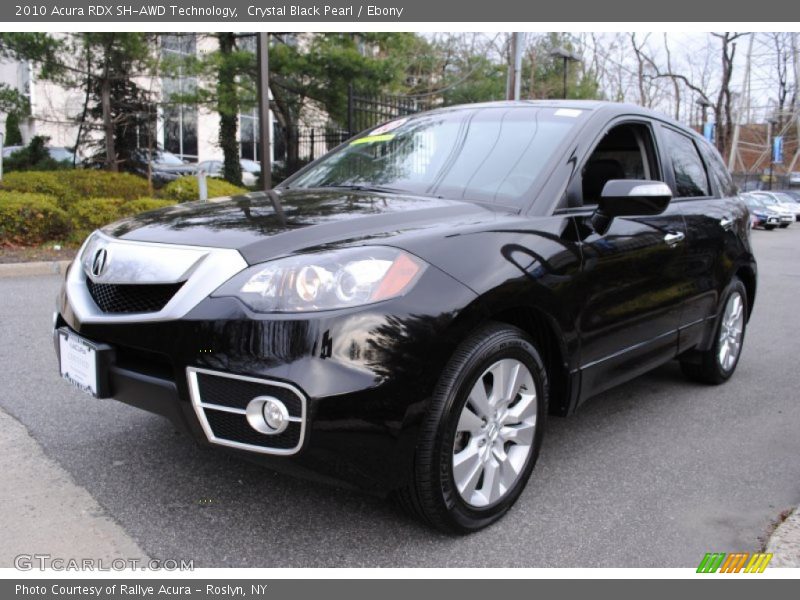 Crystal Black Pearl / Ebony 2010 Acura RDX SH-AWD Technology