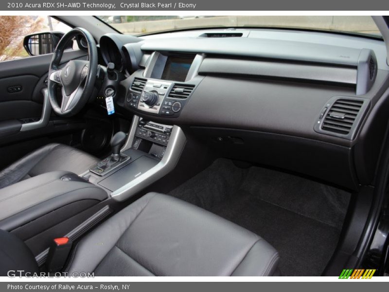Crystal Black Pearl / Ebony 2010 Acura RDX SH-AWD Technology