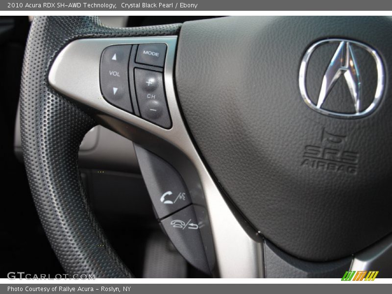 Crystal Black Pearl / Ebony 2010 Acura RDX SH-AWD Technology