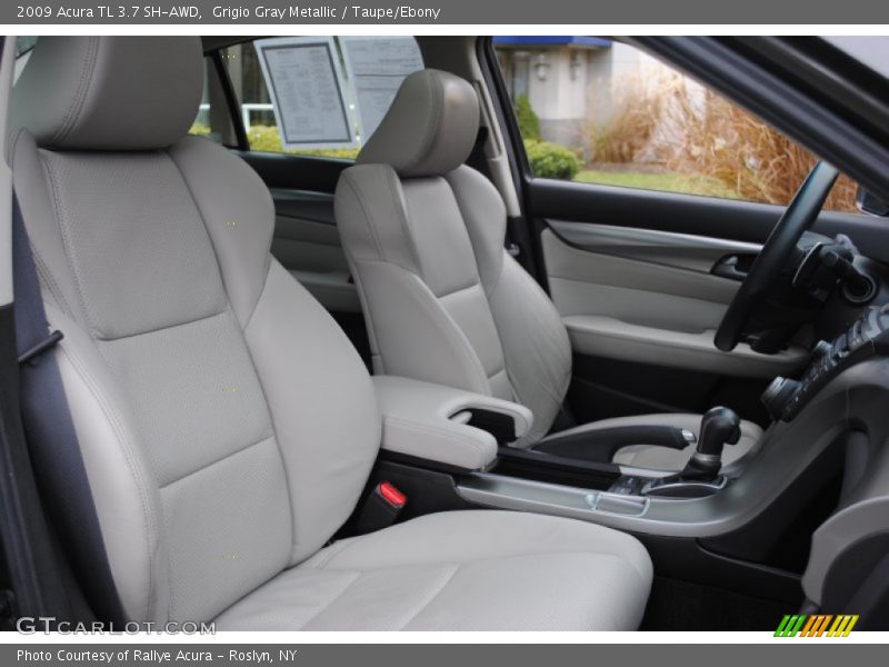 Grigio Gray Metallic / Taupe/Ebony 2009 Acura TL 3.7 SH-AWD