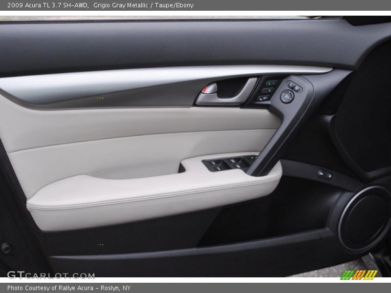 Grigio Gray Metallic / Taupe/Ebony 2009 Acura TL 3.7 SH-AWD