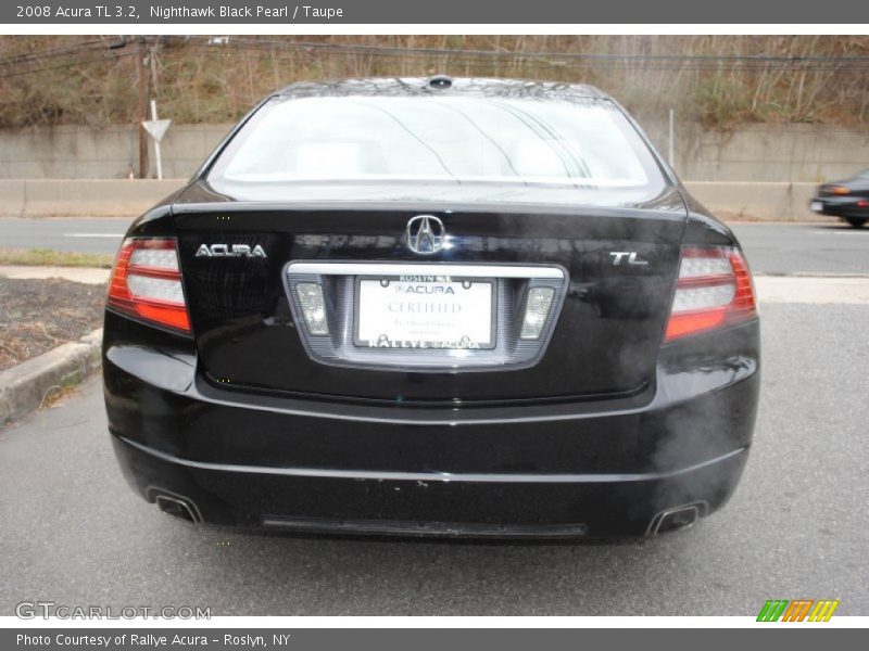 Nighthawk Black Pearl / Taupe 2008 Acura TL 3.2
