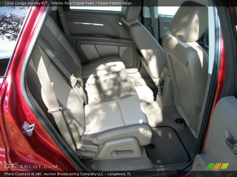 Inferno Red Crystal Pearl / Pastel Pebble Beige 2009 Dodge Journey R/T