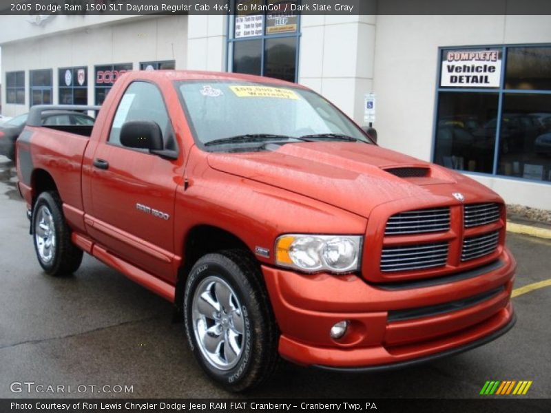 Front 3/4 View of 2005 Ram 1500 SLT Daytona Regular Cab 4x4