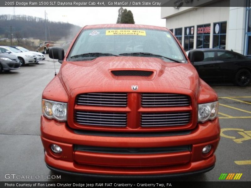 Go ManGo! / Dark Slate Gray 2005 Dodge Ram 1500 SLT Daytona Regular Cab 4x4