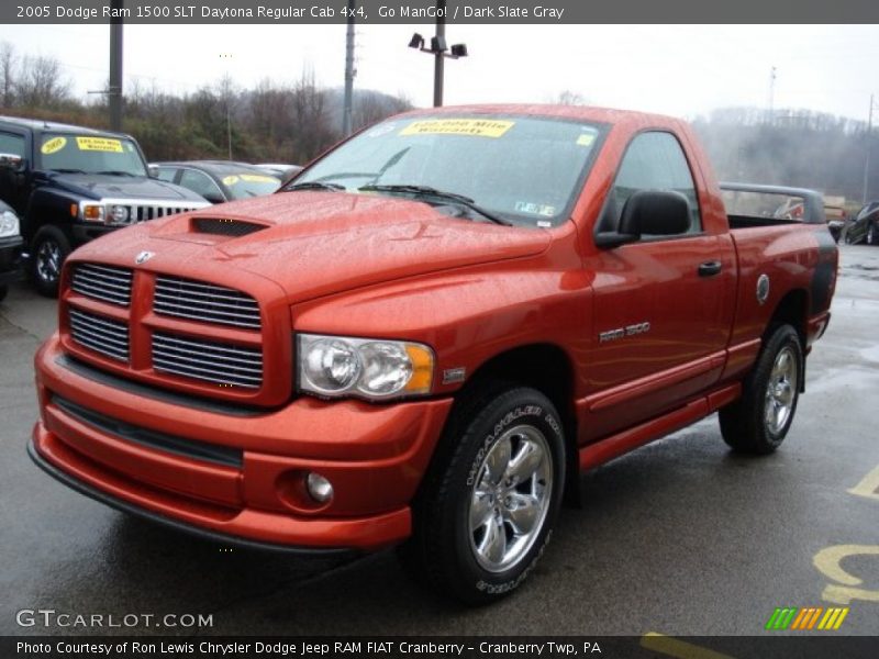 Go ManGo! / Dark Slate Gray 2005 Dodge Ram 1500 SLT Daytona Regular Cab 4x4