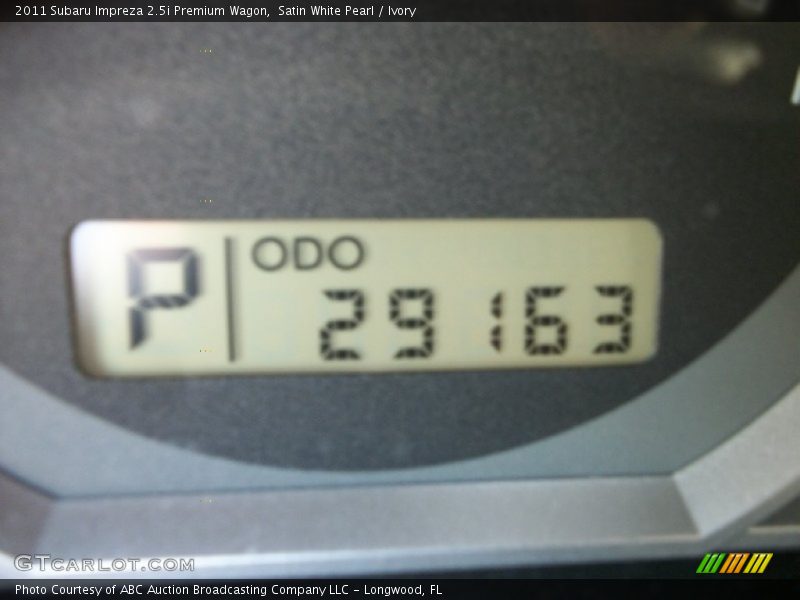 Satin White Pearl / Ivory 2011 Subaru Impreza 2.5i Premium Wagon