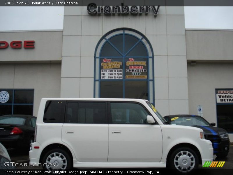 Polar White / Dark Charcoal 2006 Scion xB