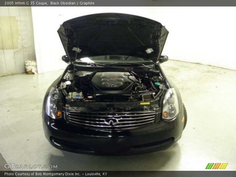 Black Obsidian / Graphite 2005 Infiniti G 35 Coupe