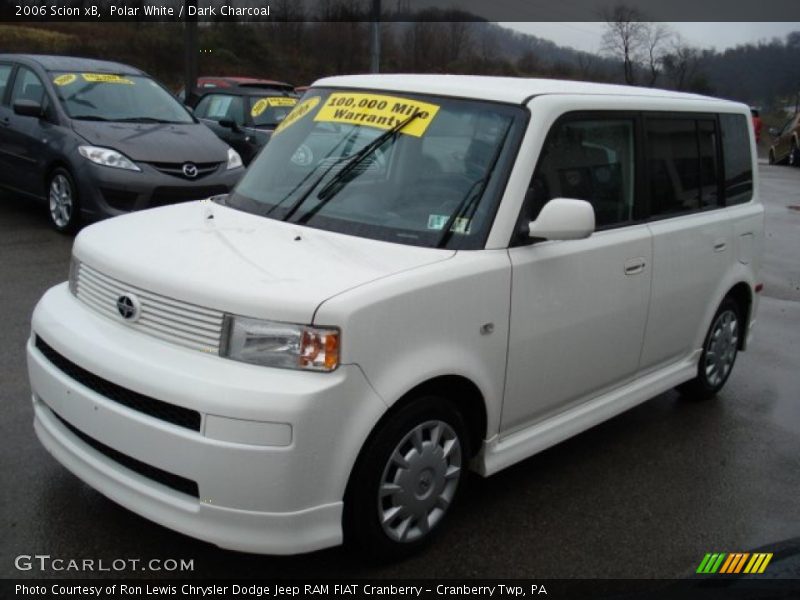 Polar White / Dark Charcoal 2006 Scion xB