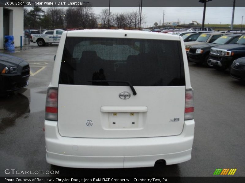 Polar White / Dark Charcoal 2006 Scion xB