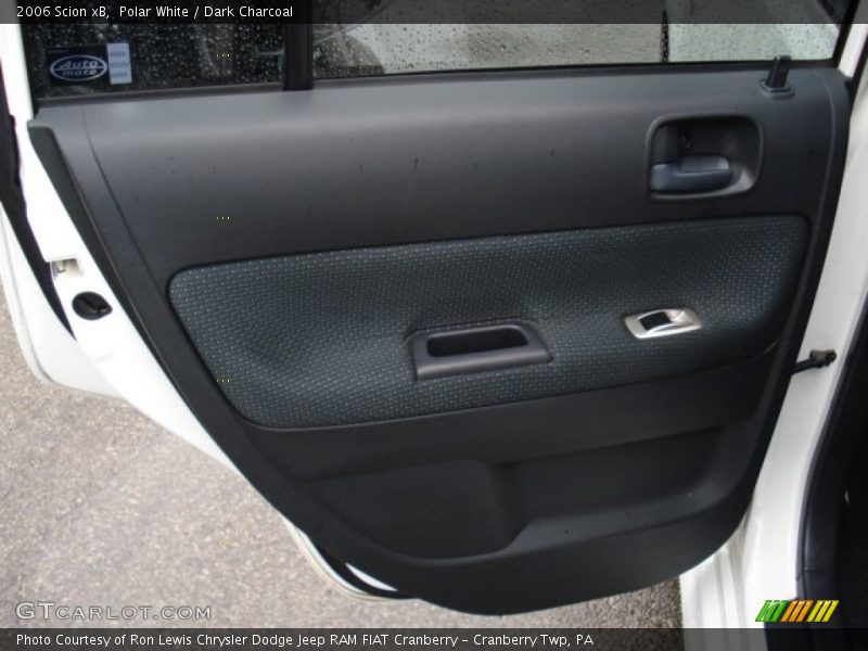 Polar White / Dark Charcoal 2006 Scion xB