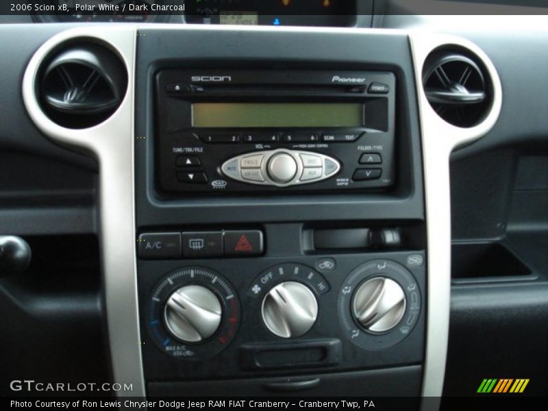 Polar White / Dark Charcoal 2006 Scion xB