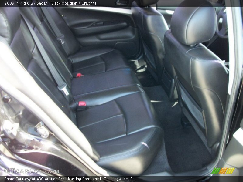 Black Obsidian / Graphite 2009 Infiniti G 37 Sedan