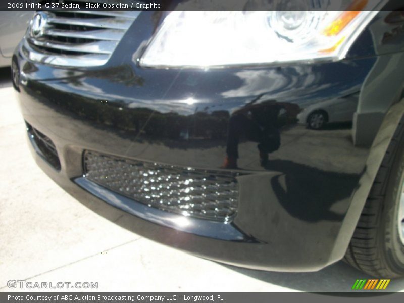 Black Obsidian / Graphite 2009 Infiniti G 37 Sedan