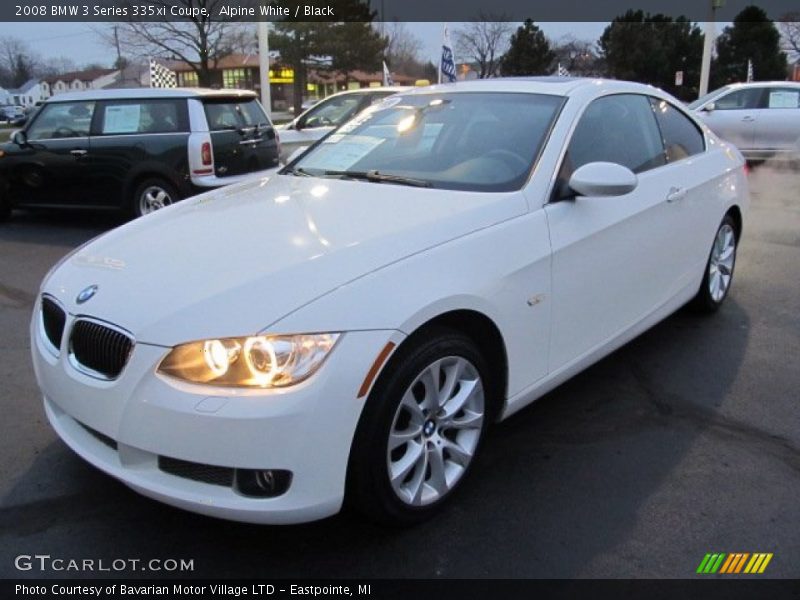 Alpine White / Black 2008 BMW 3 Series 335xi Coupe