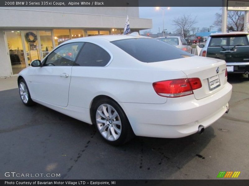 Alpine White / Black 2008 BMW 3 Series 335xi Coupe