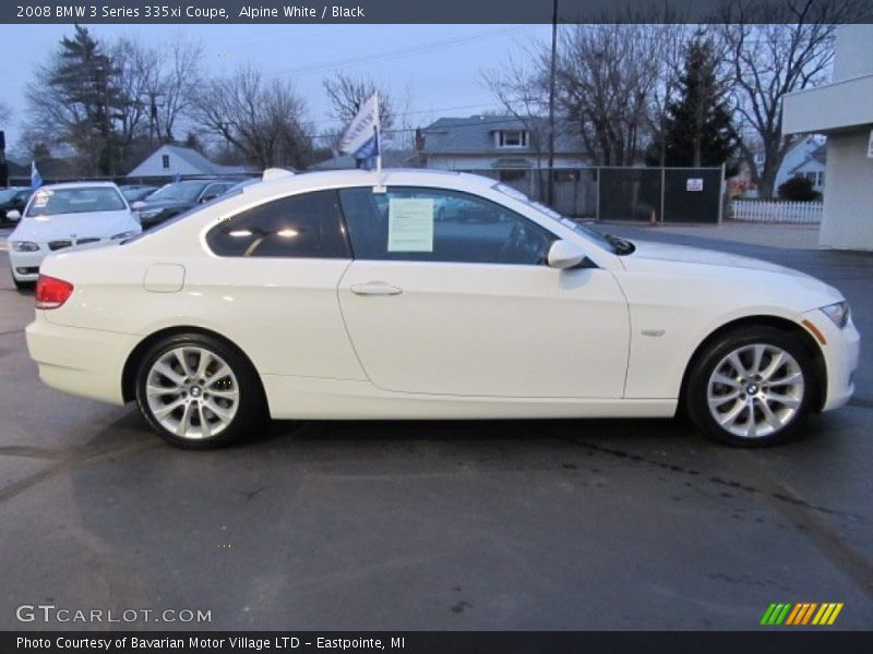 Alpine White / Black 2008 BMW 3 Series 335xi Coupe