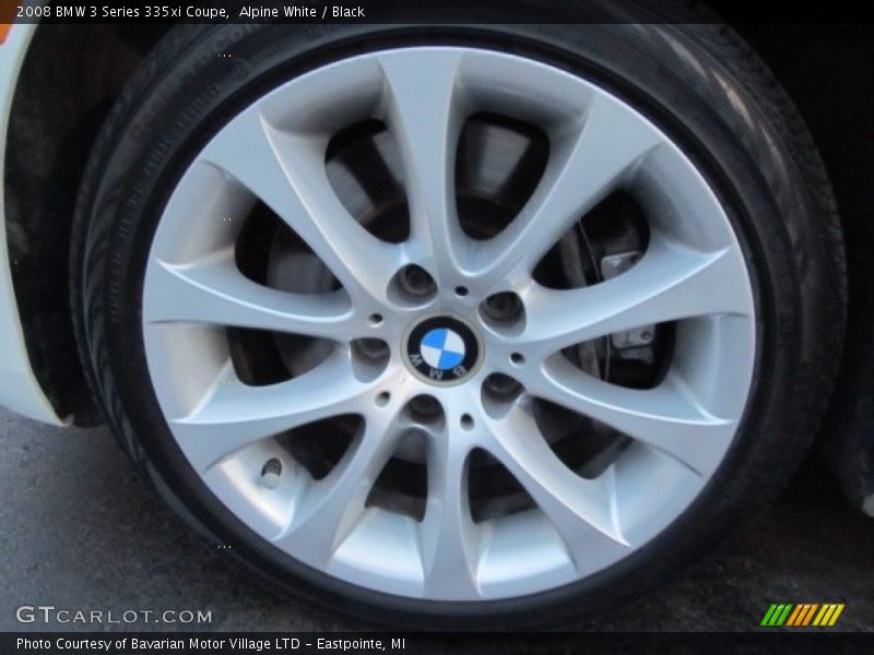 Alpine White / Black 2008 BMW 3 Series 335xi Coupe