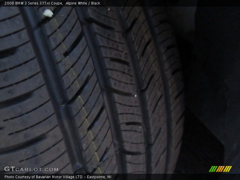 Alpine White / Black 2008 BMW 3 Series 335xi Coupe